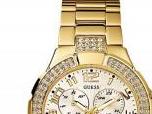   Guess Multifunction Gold-Tone Bracelet Watch